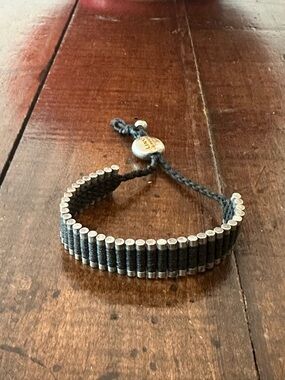 Links London bracelet in sterling silver and black